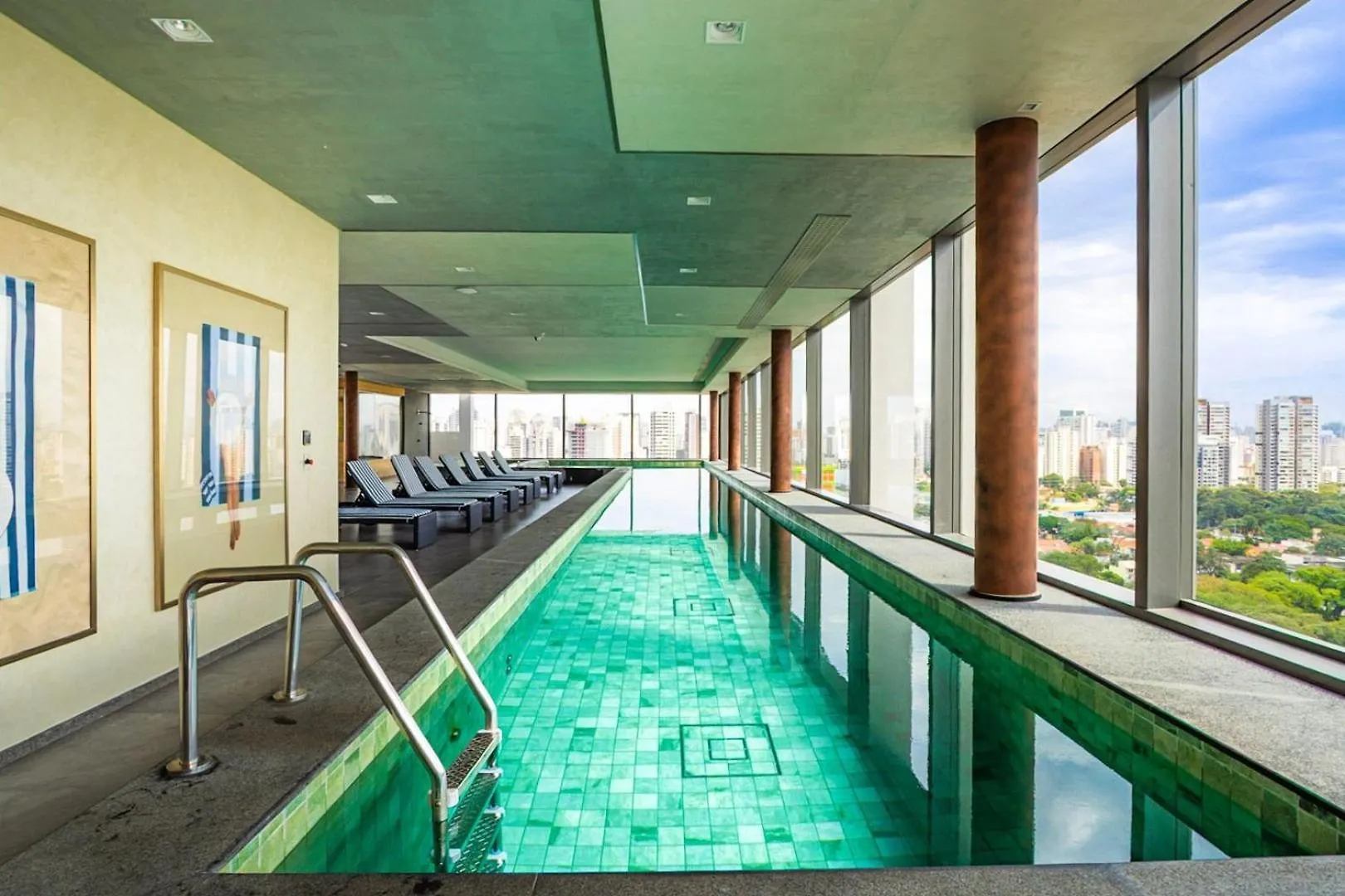 Ibira Premium | Pisc. Aquec. Metro E Aeroporto Apartamento São Paulo